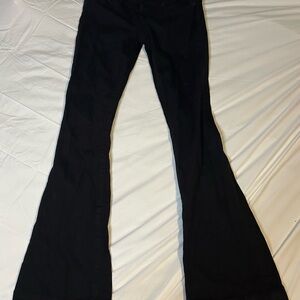 7 For All Mankind Midnight Black Jeans